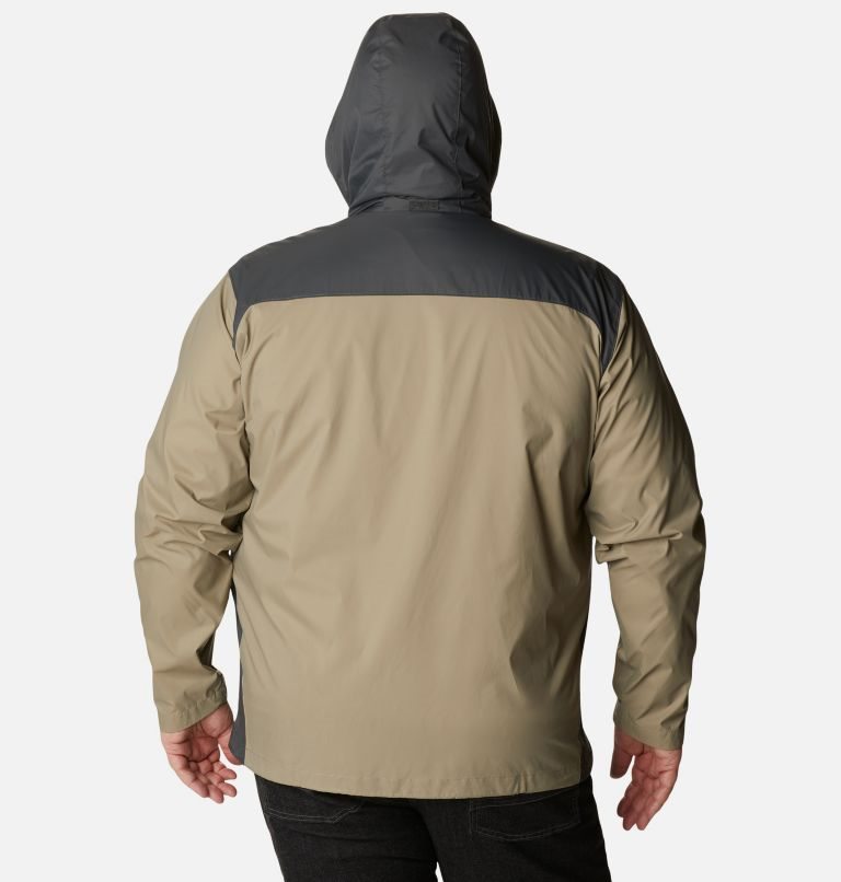 Men's Columbia Glennaker Lake Rain Jackets Olive | Plus Size CA-Y3460